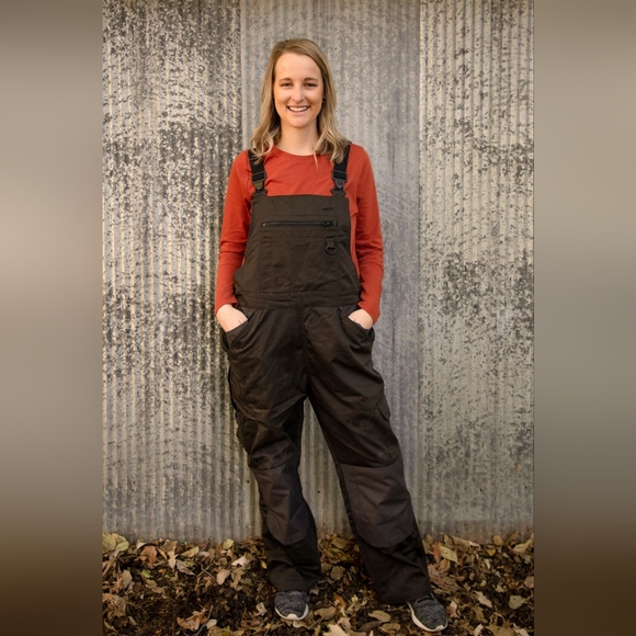 Black Rosies Womens Workwear Overalls Small - Picture 1 of 8